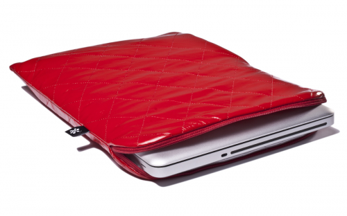 Housse rouge Macbook 